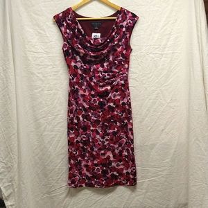 Connected Apparel • bubble print midi dress